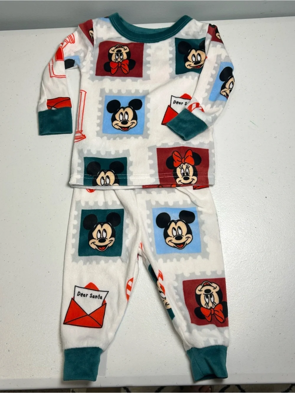 🎄Christmas Pajama Bundle Size 12 Months Lot of 2 Pairs of PJ’s